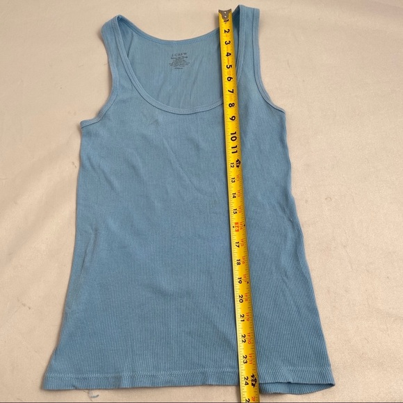 J Crew light blue Favorite tank top M - Picture 5 of 6